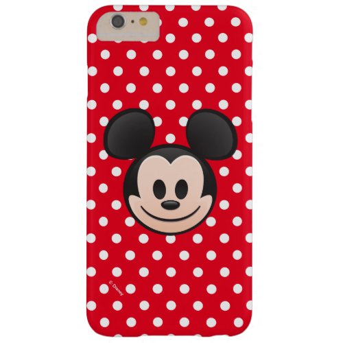 Mickey Mouse Emoji Barely There iPhone 6 Plus Case
