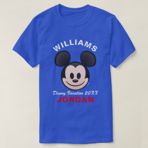 Mickey Mouse Emoji   Family Vacation T-Shirt