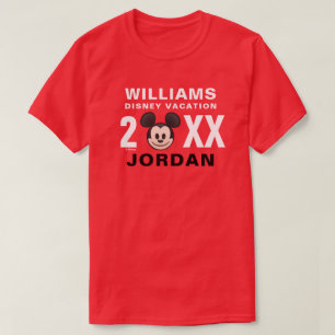 Mickey Mouse Emoji   Family Vacation T-Shirt
