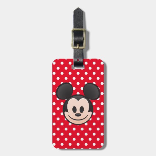 Mickey Mouse Emoji Luggage Tag