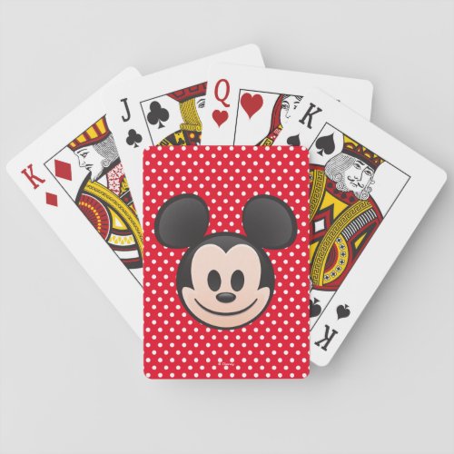 Mickey Mouse Emoji Playing Cards