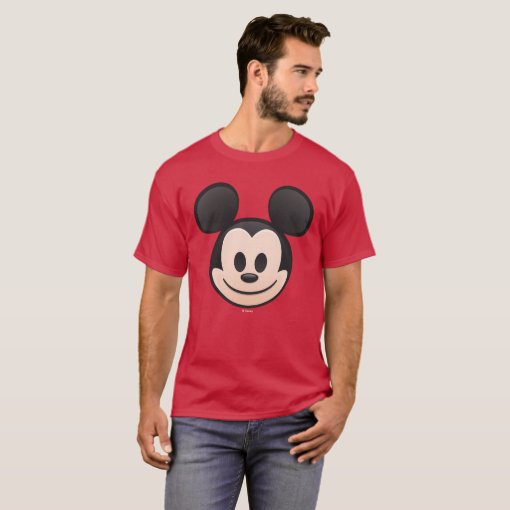 Mickey Mouse Emoji T-Shirt | Zazzle