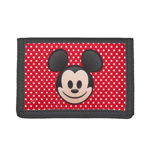 Mickey Mouse Emoji Trifold Wallet