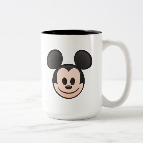 Mickey Mouse Emoji Two_Tone Coffee Mug