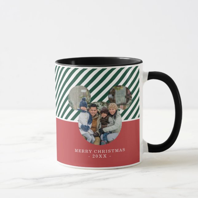 Mickey Mouse | Family Photo Christmas  Mug (Right)