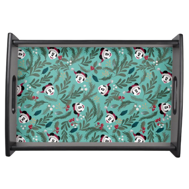 Mickey Mouse | Festive Cheer Pattern Serving Tray (Front)