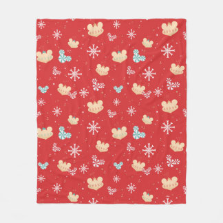 Mickey Mouse | Festive Christmas Pattern Fleece Blanket