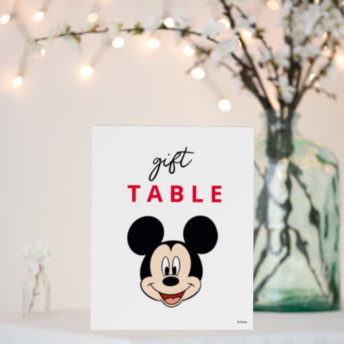 Mickey Mouse First Birthday  Foam Board