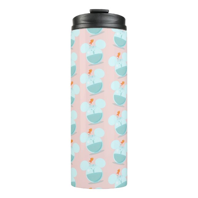 Mickey Mouse Fish Bowl Icon Thermal Tumbler (Front)