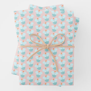 Mickey Mouse Fish Bowl Icon Wrapping Paper Sheets