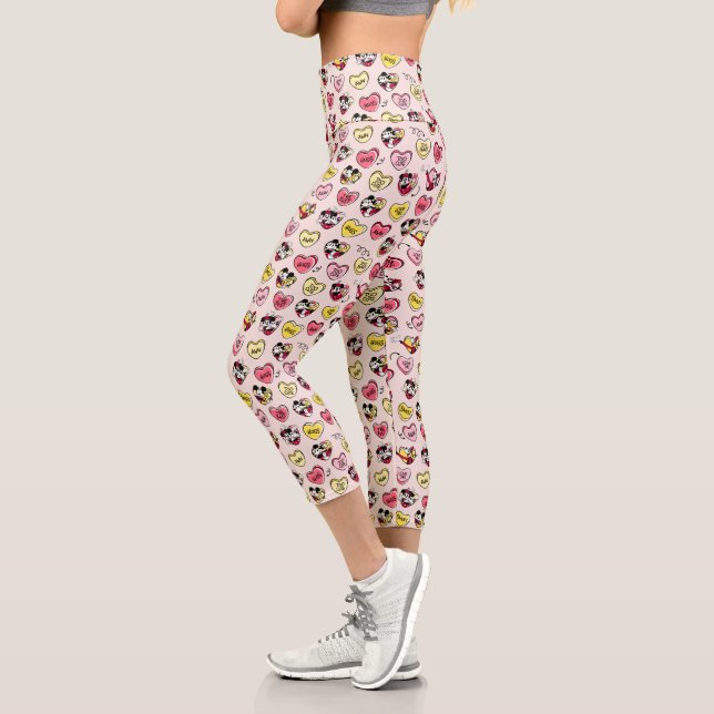 Mickey Mouse & Friends | Valentine Heart Candy Capri Leggings (Left)