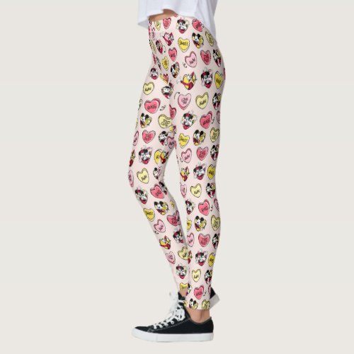 Mickey Mouse  Friends  Valentine Heart Candy Leggings