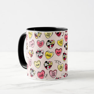 Mickey Mouse & Friends Valentine Heart Candy Mug