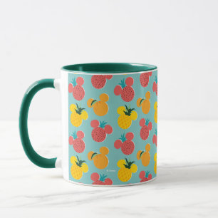 Mickey Mouse Fruit Icon Pattern Mug