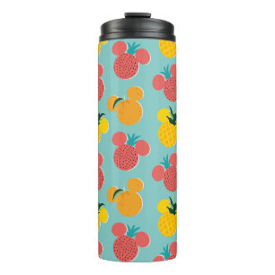 Mickey Mouse Fruit Icon Pattern Thermal Tumbler