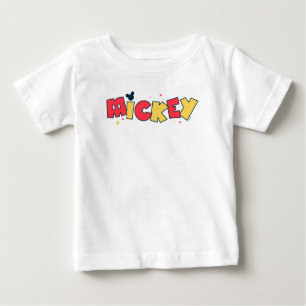Mickey Mouse Fun Font Mickey Baby T-Shirt