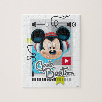 Mickey Mouse Geek Beats Jigsaw Puzzle
