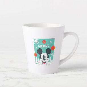 Mickey Mouse   Get Merry! Latte Mug