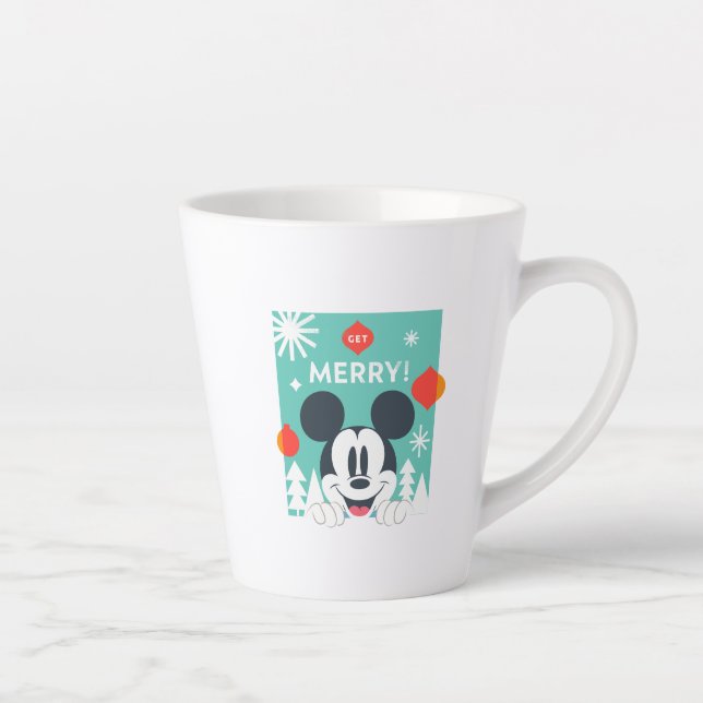 Mickey Mouse | Get Merry! Latte Mug (Right)