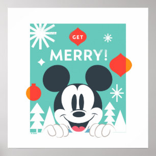 Mickey Mouse   Get Merry! Poster