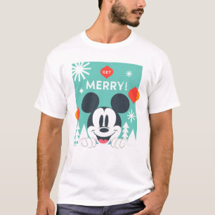 Mickey Mouse   Get Merry! T-Shirt