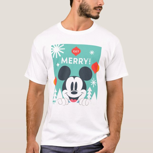 Mickey Mouse | Get Merry! T-Shirt (Front)