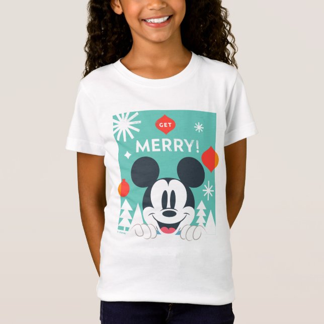Mickey Mouse | Get Merry! T-Shirt (Front)