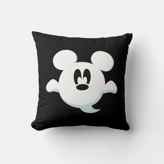 Mickey Mouse Ghost Throw Pillow (Front)
