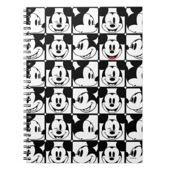 Mickey Mouse | Grid Pattern Notebook by MickeyAndFriends at Zazzle