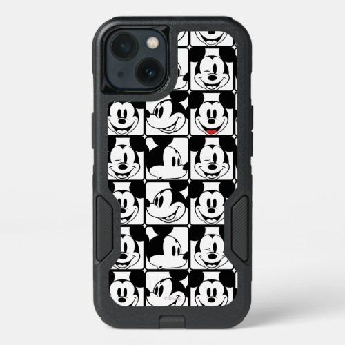 Mickey Mouse  Grid Pattern iPhone 13 Case