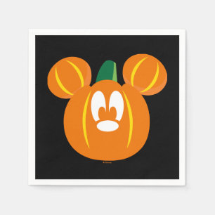 Mickey Mouse Halloween Pumpkin Napkins