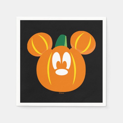 Mickey Mouse Halloween Pumpkin Napkins