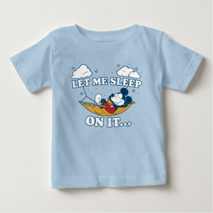 Mickey Mouse Hammock "Let Me Sleep On It…" Baby T-Shirt