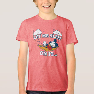 Mickey Mouse Hammock "Let Me Sleep On It…" Tri-Blend Shirt