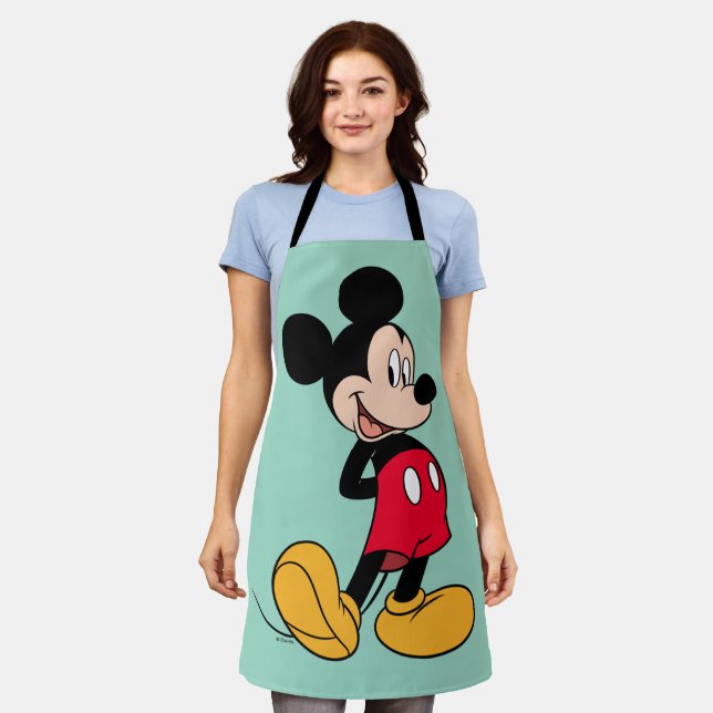 Mickey Mouse Hands Behind Back Apron (Worn)