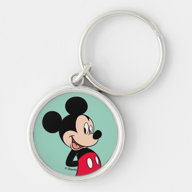 Mickey Mouse Hands Behind Back Keychain (Front)