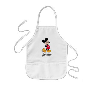 Mickey Mouse Hands Behind Back Kids' Apron