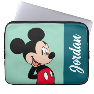 Mickey Mouse Hands Behind Back Laptop Sleeve