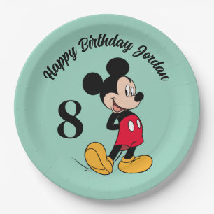 Mickey Mouse Hands Behind Back Paper Plates