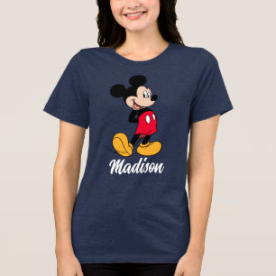 Mickey Mouse Hands Behind Back Tri-Blend Shirt