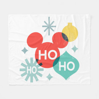 Mickey Mouse | Ho Ho Ho Fleece Blanket