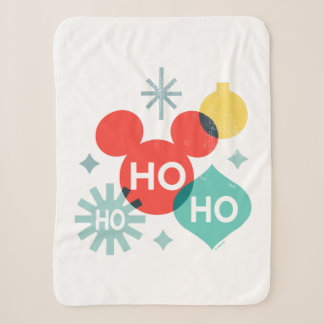 Mickey Mouse | Ho Ho Ho Sherpa Blanket