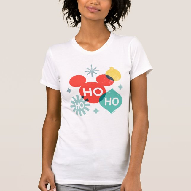Mickey Mouse |  Ho Ho Ho T-Shirt (Front)