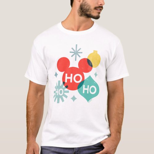 Mickey Mouse   Ho Ho Ho T_Shirt