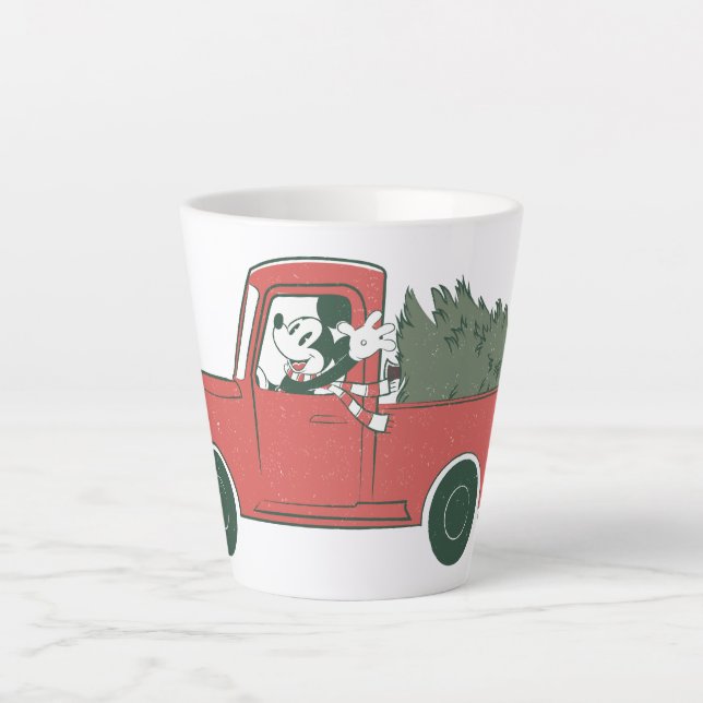 Mickey Mouse | Home for Christmas Latte Mug (Front)