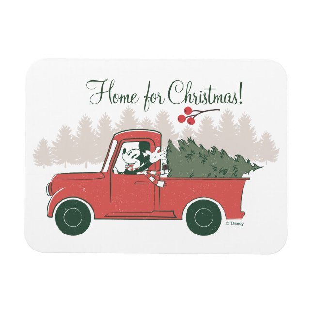 Mickey Mouse | Home for Christmas Magnet (Horizontal)