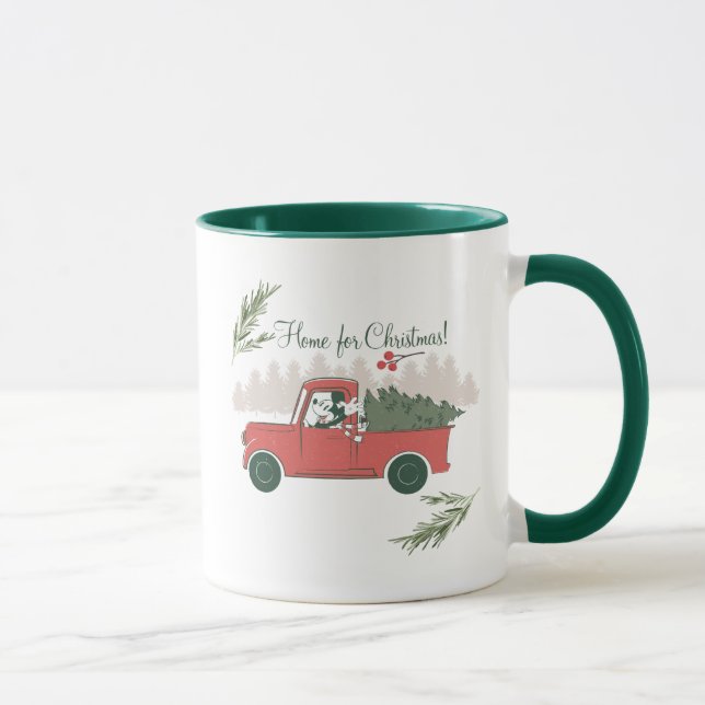 Mickey Mouse | Home for Christmas Mug (Right)