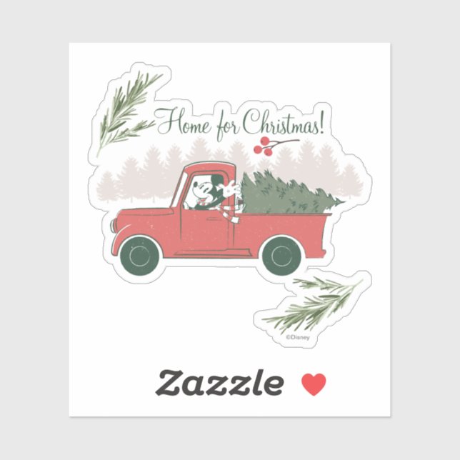 Mickey Mouse | Home for Christmas Sticker (Sheet)