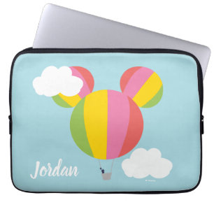 Mickey Mouse Hot Air Balloon Icon Laptop Sleeve