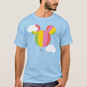 Mickey Mouse Hot Air Balloon Icon T-Shirt